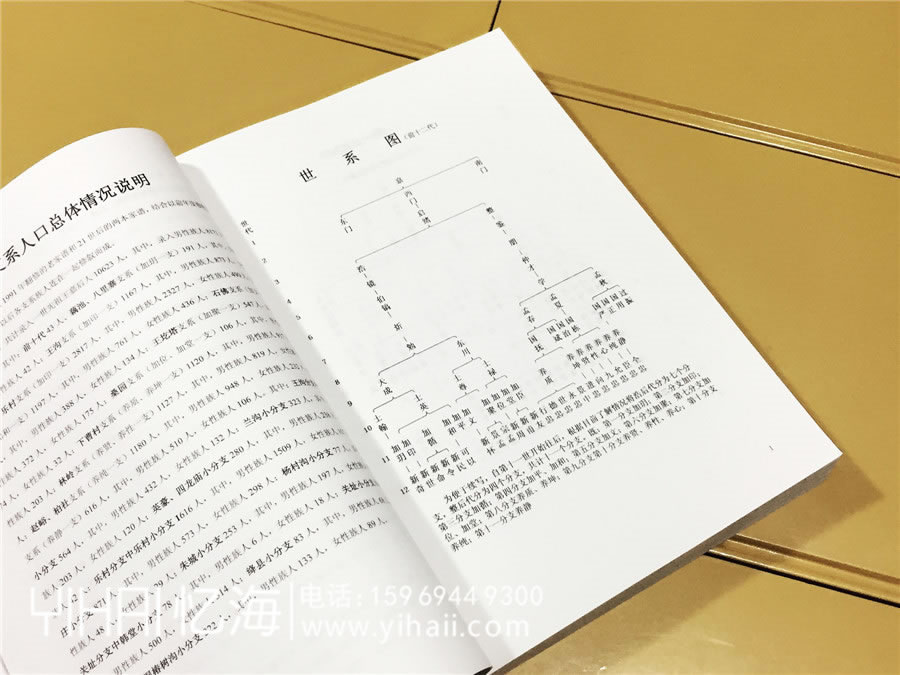 王氏家譜設(shè)計-族譜排版裝訂制作