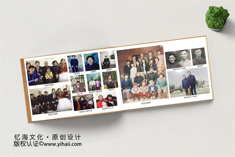 家譜制作尋根問祖歷程記錄紀(jì)念相冊(cè)