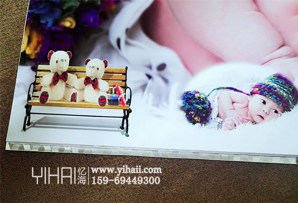 寶寶百天周歲成長(zhǎng)相冊(cè)設(shè)計(jì)制作-憶海文化