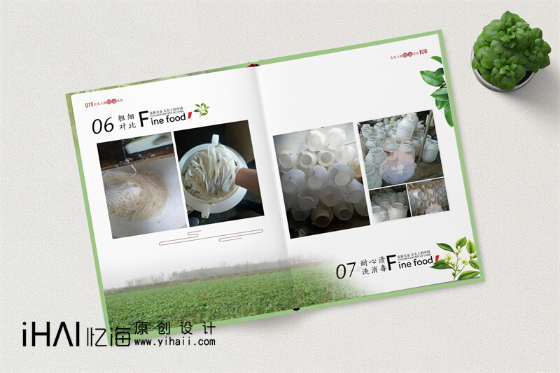 特產(chǎn)精裝宣傳畫冊設(shè)計制作