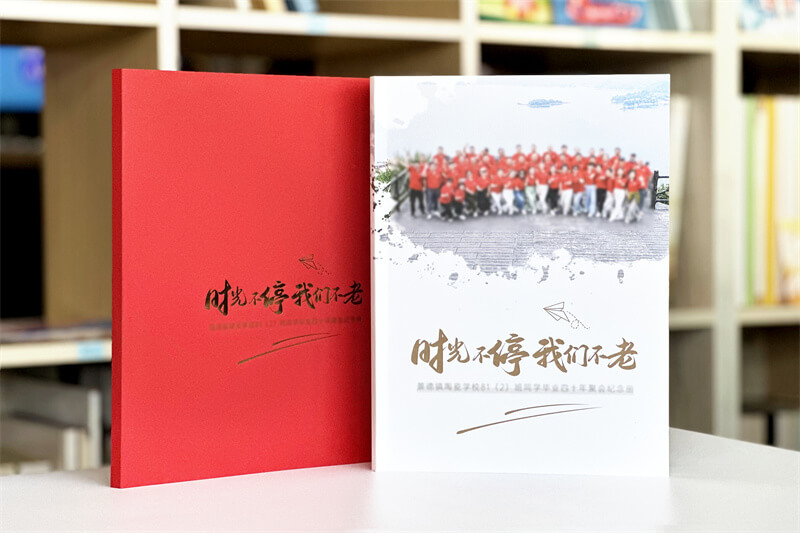  畢業(yè)40周年同學(xué)聚會紀(jì)念冊制作-時光不停，我們不老