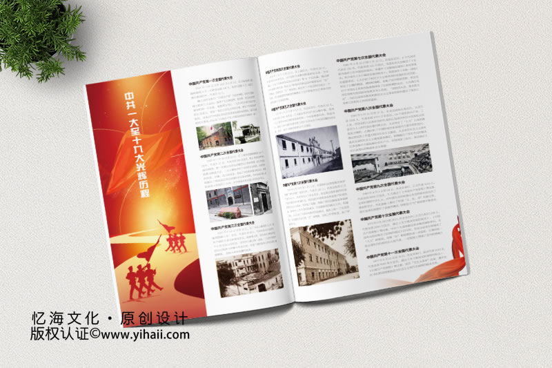 ?？诹谆瘧c黨100周年企業(yè)期刊畫冊(cè)