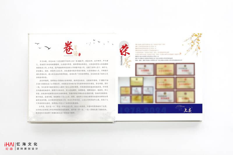 領(lǐng)導(dǎo)退休紀念冊內(nèi)容頁設(shè)計