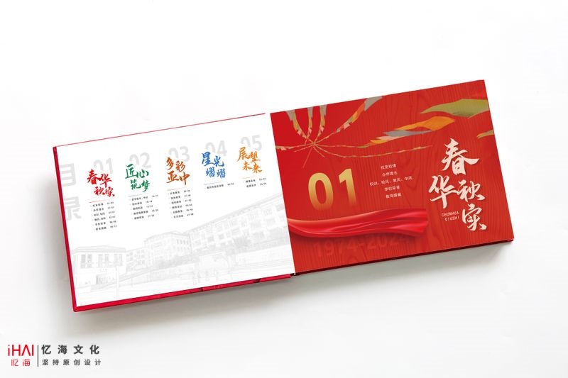 制作學(xué)校50周年相冊