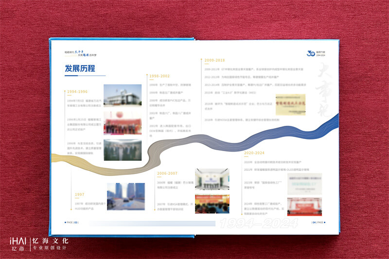 設(shè)計定制一本企業(yè)紀(jì)念冊