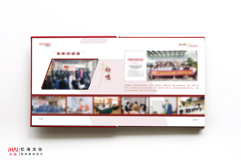 定制設(shè)計企業(yè)電影感企業(yè)周年紀念冊