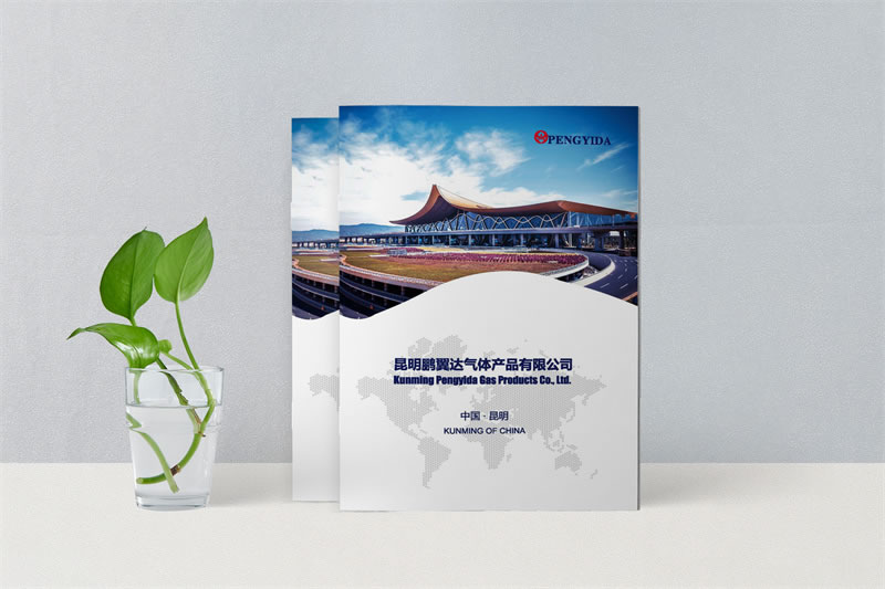 公司宣傳畫冊設計制作-昆明工藝氣體畫冊定制