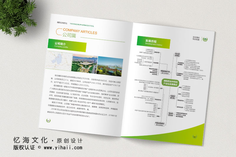 昆明憶海文化-企業(yè)畫冊(cè)定制設(shè)計(jì)-臨滄生物科技畫冊(cè)制作