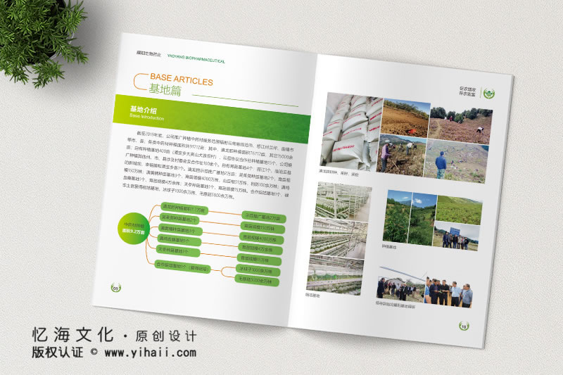 昆明憶海文化-企業(yè)畫冊(cè)定制設(shè)計(jì)-臨滄生物科技畫冊(cè)制作
