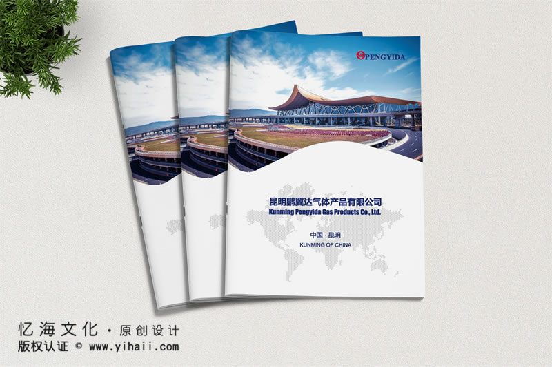 昆明憶海文化-公司宣傳畫冊設(shè)計制作-昆明工藝氣體畫冊定制