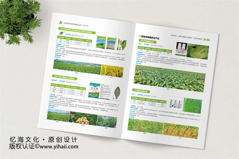 農(nóng)業(yè)宣傳畫冊設計定制