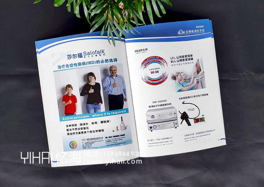 憶海文化云南省消化年會(huì)會(huì)議指南手冊(cè)設(shè)計(jì)