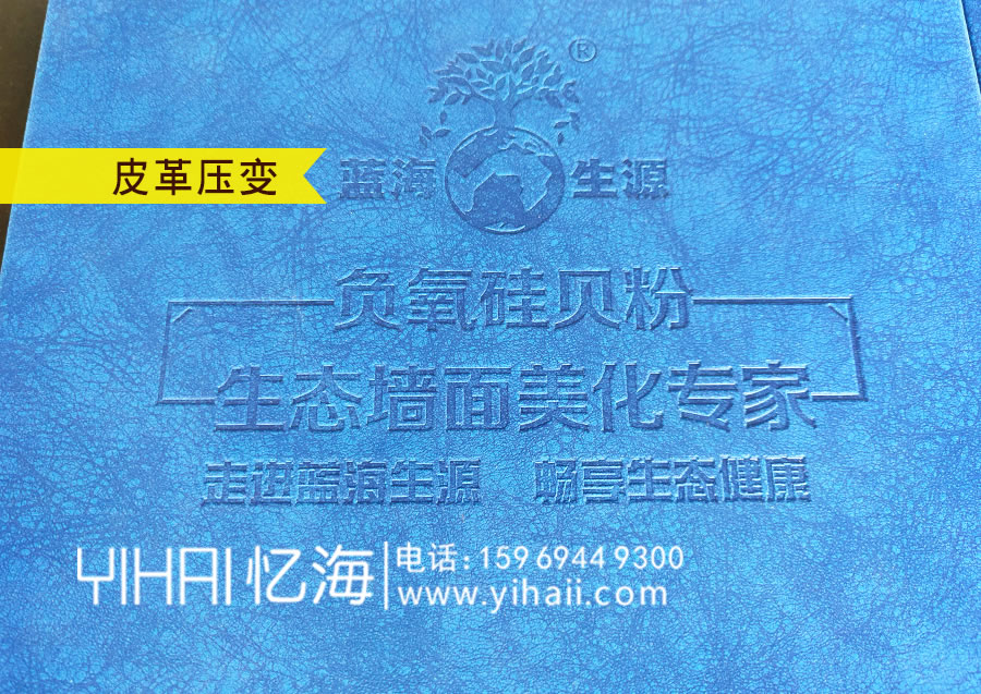 昆明憶海文化藍(lán)海生源標(biāo)準(zhǔn)色卡設(shè)計(jì)制作